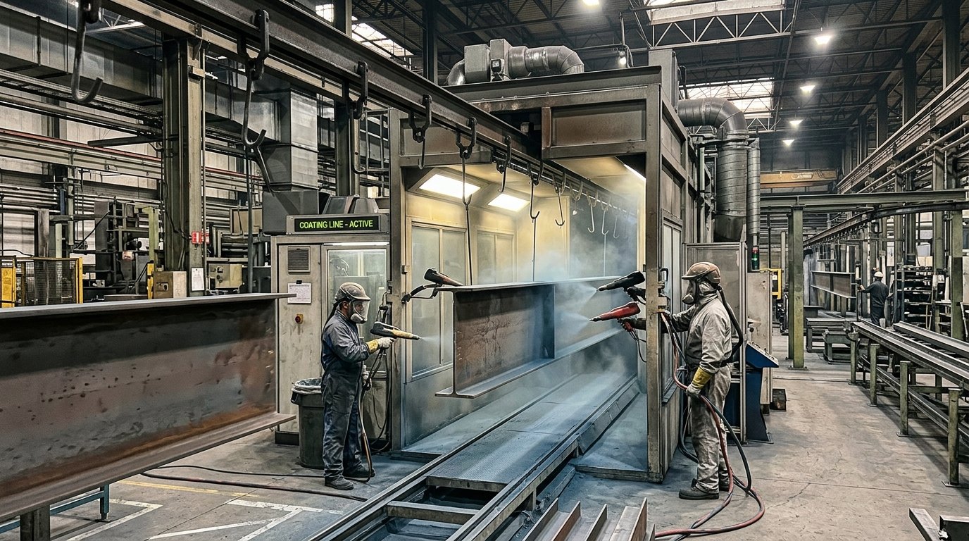 Al Nabeel Industrial Coating Factory Line